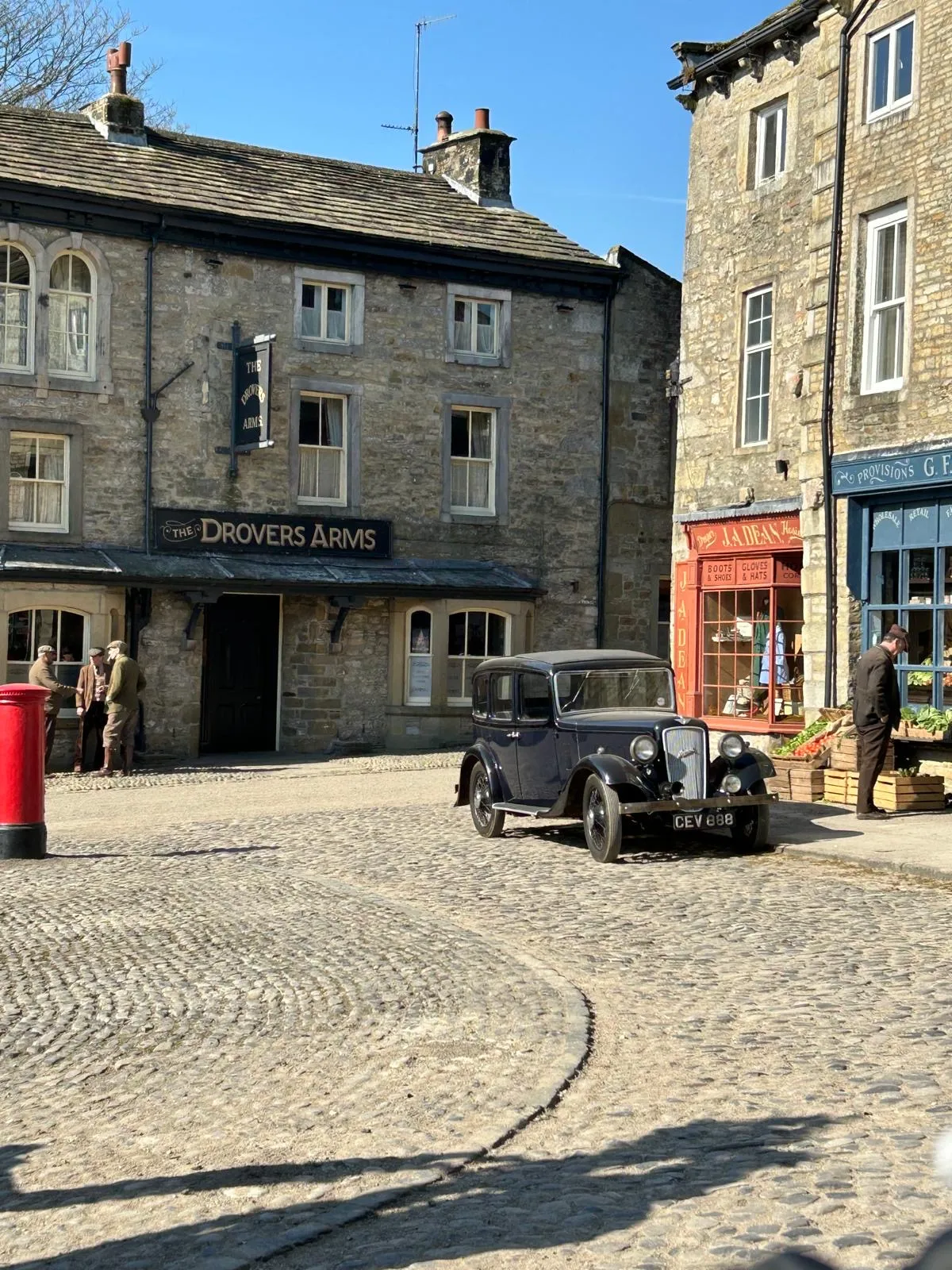 Grassington dressed as Darrowby for All Creatures Great and Small